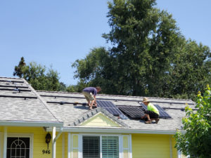 Installing Solar Panels on roof