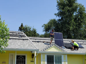 Installing Solar Panels on roof