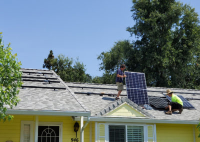 Installing Solar Panels on roof