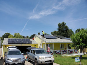 Installing Solar Panels on roof