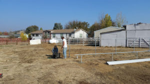 getting ready to install solar panels